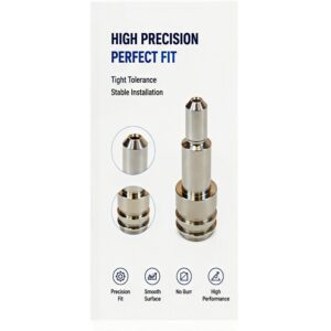 High Precision Pneumatic Components CNC Machined Brass & Aluminum Pneumatic Parts